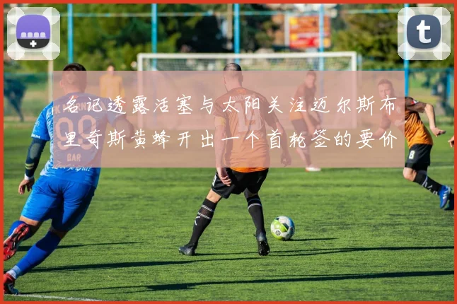 名记透露活塞与太阳关注迈尔斯布里奇斯黄蜂开出一个首轮签的要价