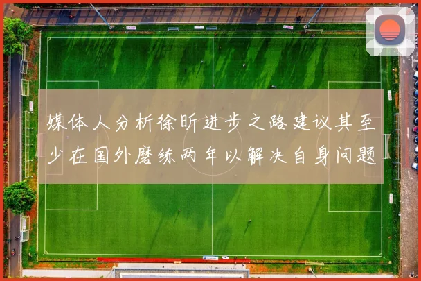 媒体人分析徐昕进步之路建议其至少在国外磨练两年以解决自身问题